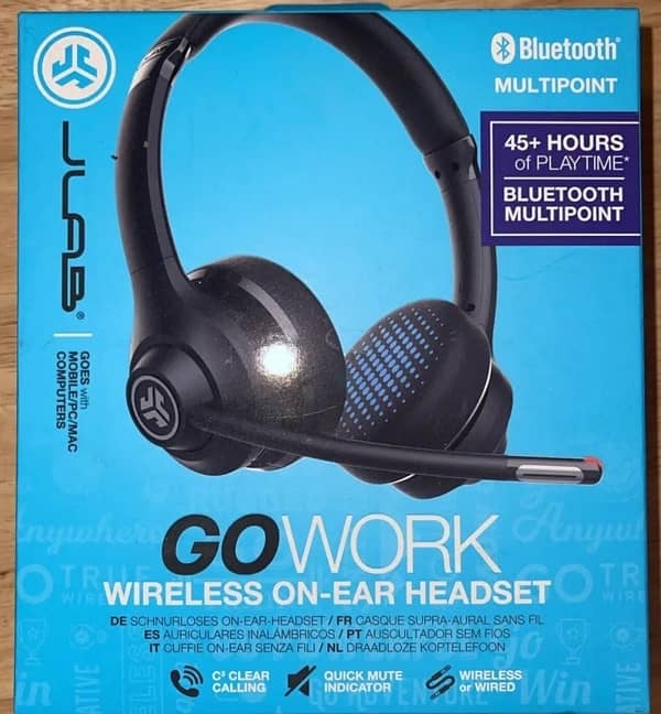 JLab GoWork Wireless Headsets with Microphone 2