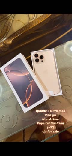 Iphone 16 Pro Max Physical Dual Sim-HK 0