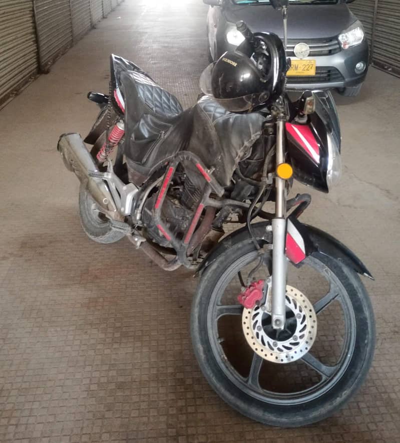 Honda CB 150F 2018, Karachi Number 1