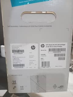 HP Desk Jet Ink Advantage 2135