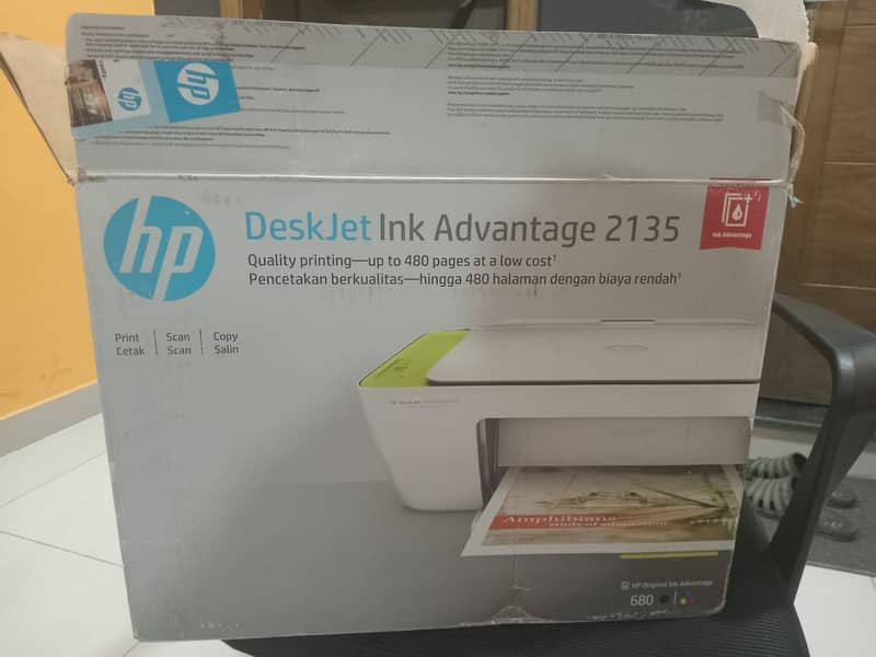 HP Desk Jet Ink Advantage 2135 4