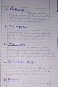 handwriting assignment job