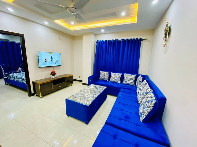 1 bed luxury furnish apparment avalible for rent bharia town rawalpidi 4