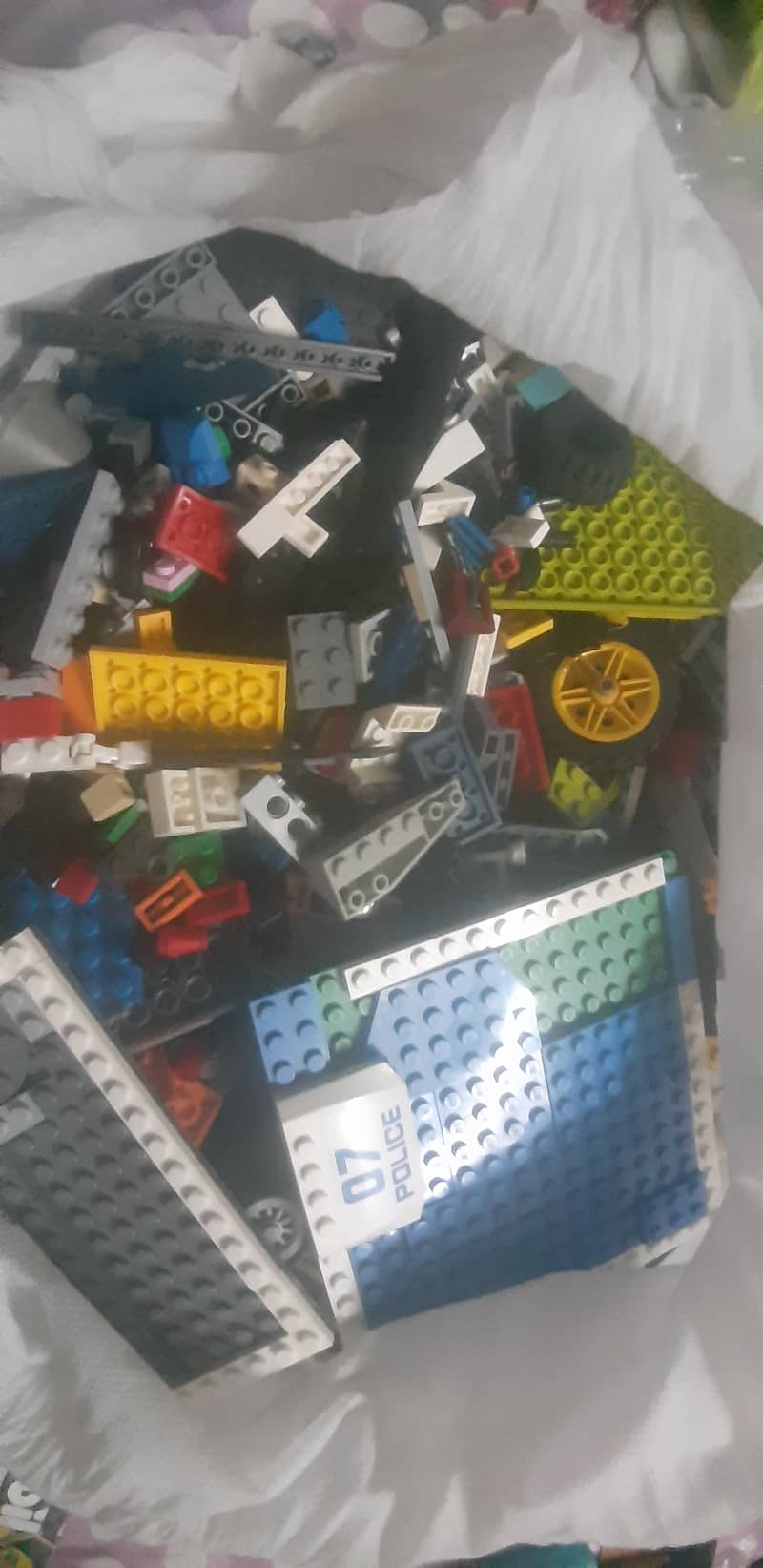 Original Denmark Lego assorted blocks and complete box 13