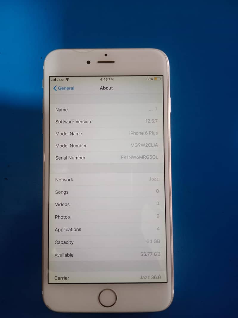 IPHONE 6S PLUS 64GB PTA APPROVED FOR SALE 6