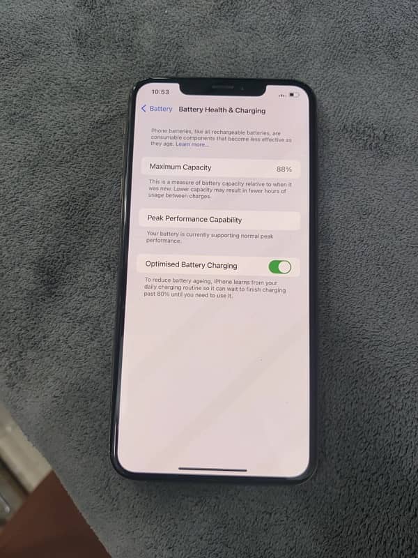 Iphone Xs max pta approved 256gb 3