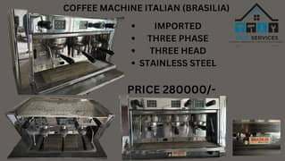 •	COFFEE MACHINE ITALIAN (BRASILIA)