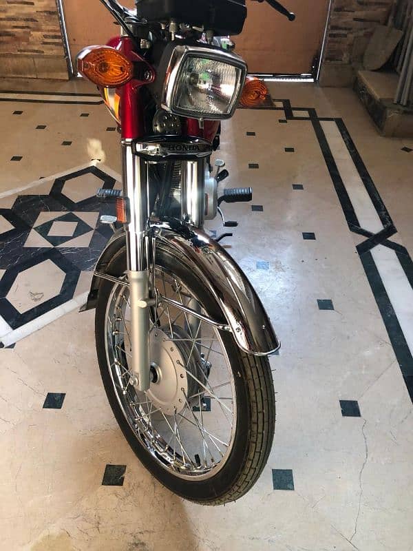 CG125 model 2025 unregistered bike hai zero meter bike hai 6