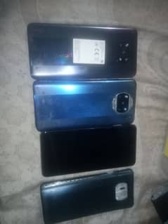 2 Poco,google pixel 4,Infinix smart 4 dead