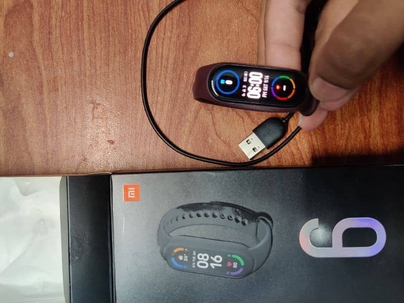 used good condition mi smart band 6 5000rs 1