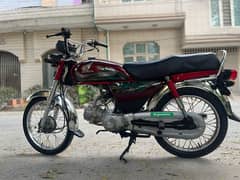 HONDA CD 70 2022 MINT CONDITION