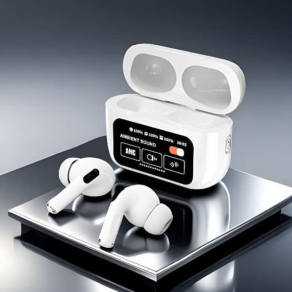 A9 Pro Airpods 2nd Gen with Screen Display delivery all over Pakistan 8