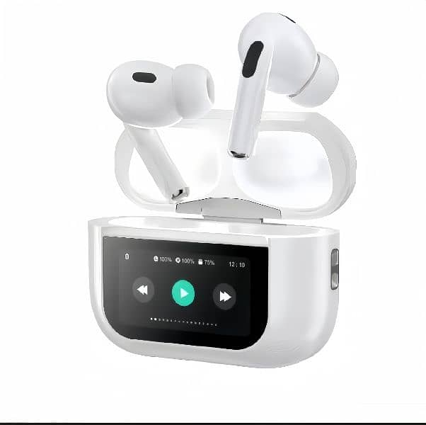 A9 Pro Airpods 2nd Gen with Screen Display delivery all over Pakistan 9