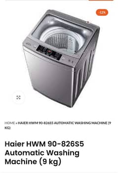 haier washing machine