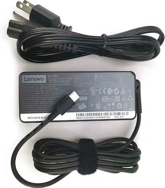 lenevo type c 65w orignal charger 0