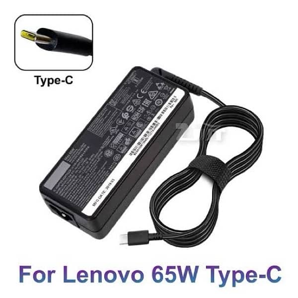 lenevo type c 65w orignal charger 1