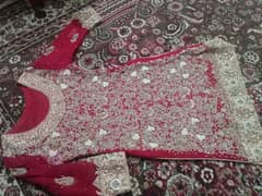 Urgent sale Bridal lehenga one time used