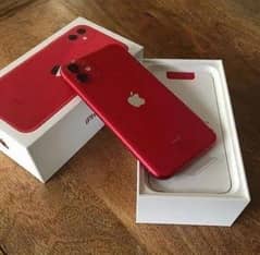 iPhone 11 (64GB, Red) Non-PTA  FU + iPhone 6 (64GB, PTA Approved)