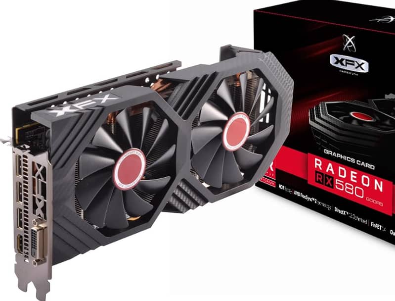 XFX Radeon RX 580 GTS Edition 1386MHz OC+, 8GB GDDR5, VR Ready, Du 0