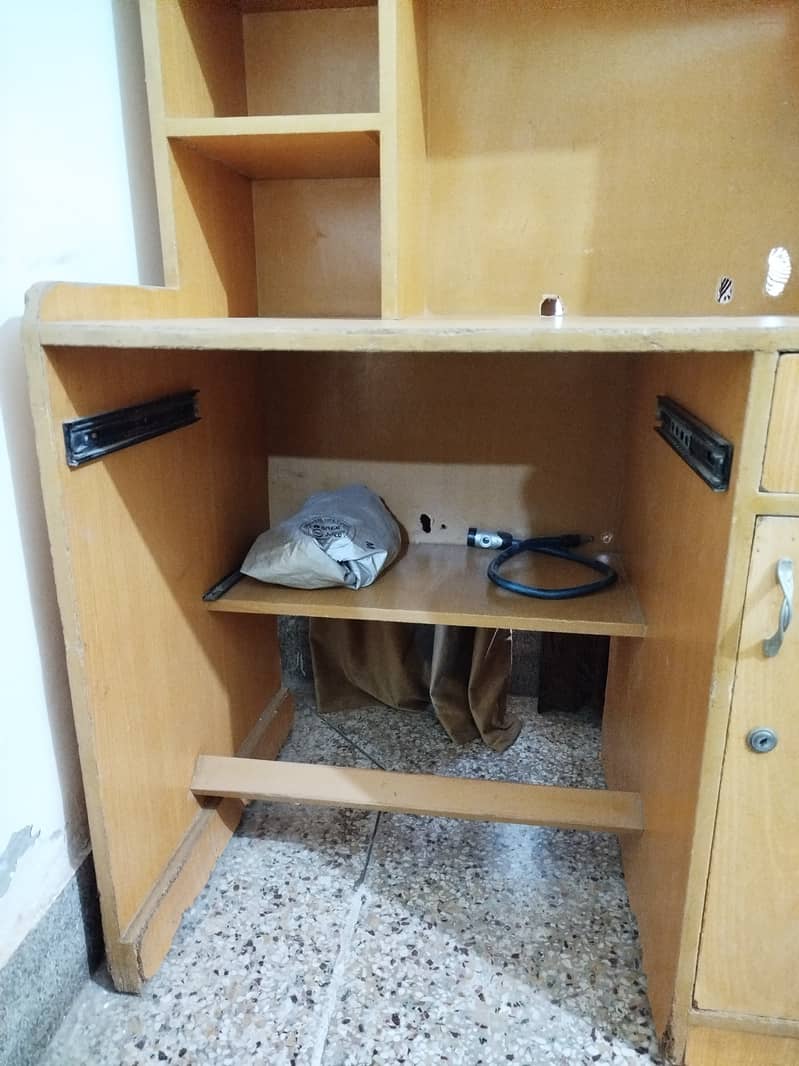 Wooden Computer Table - Multipurpose built 2