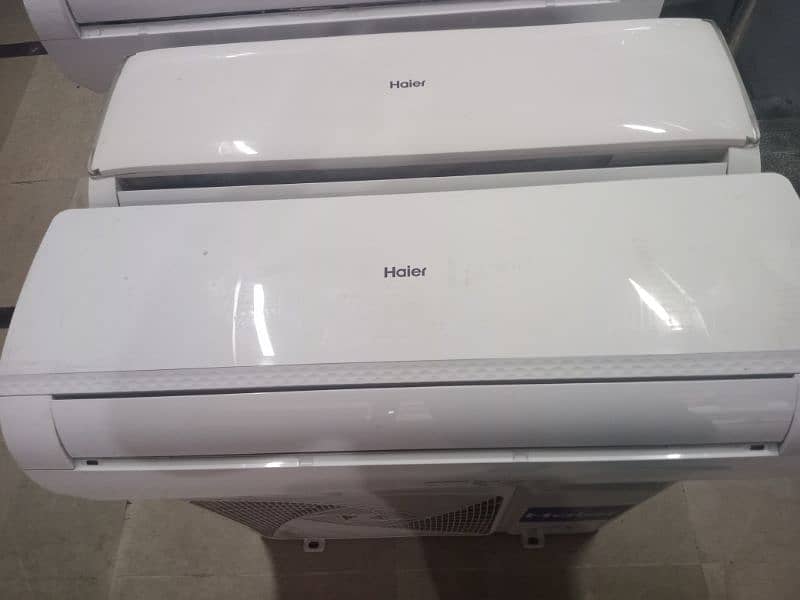 Haier 1 ton and 1.5 ton in genuine condition good cooling. 03030631590 1