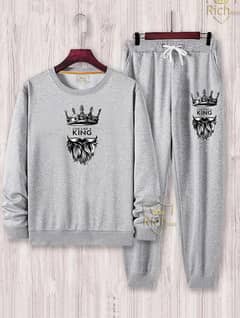 2pcs Mens Fleece Graphic sweatshirt 0