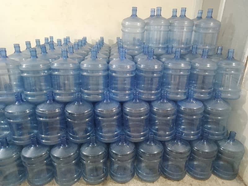 used PC bottle 19 liter without print 0