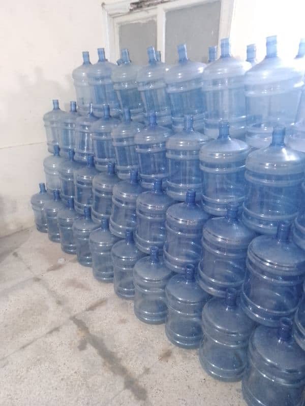 used PC bottle 19 liter without print 2