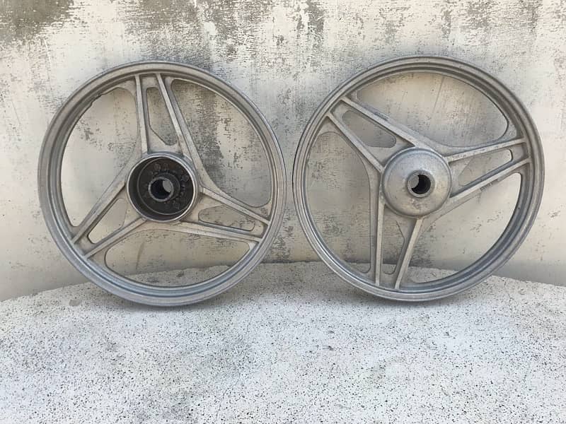 Alloy Rim Pair 70cc Motorcycle 1