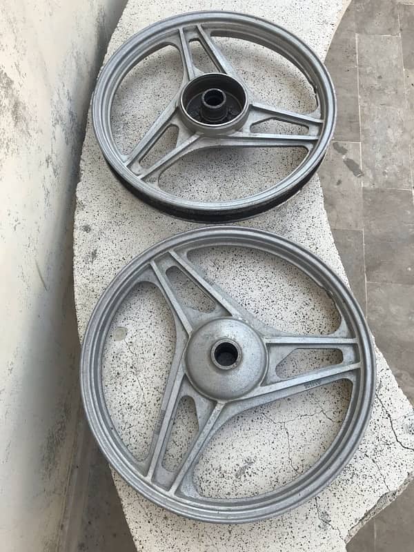 Alloy Rim Pair 70cc Motorcycle 3