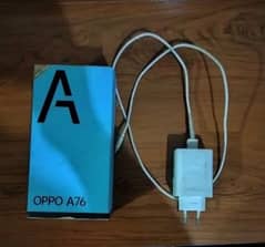 oppo a76 6/128 with box charger 0