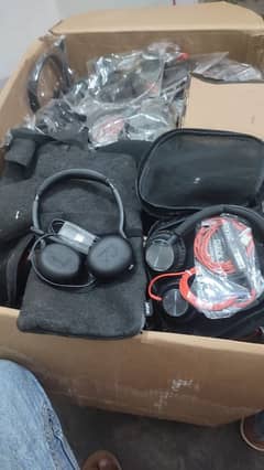 Plantronics Jabra nice cancellation call center headphones