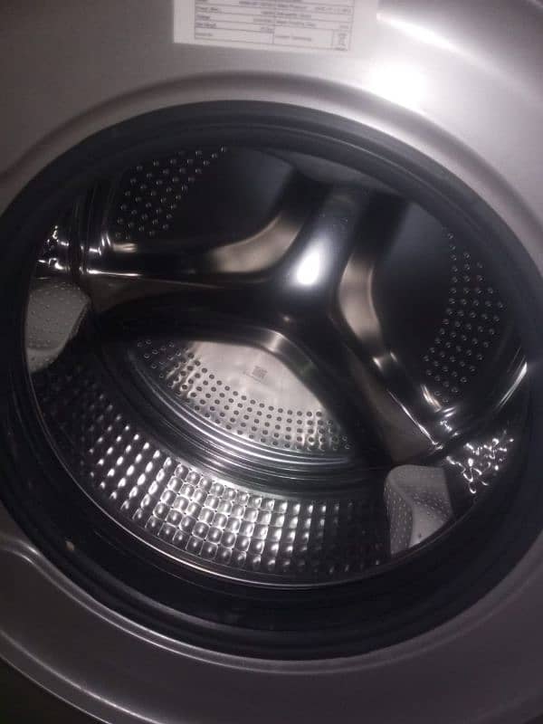 used only 8 month Haier front load 8 kg washing machine 03447562298 1