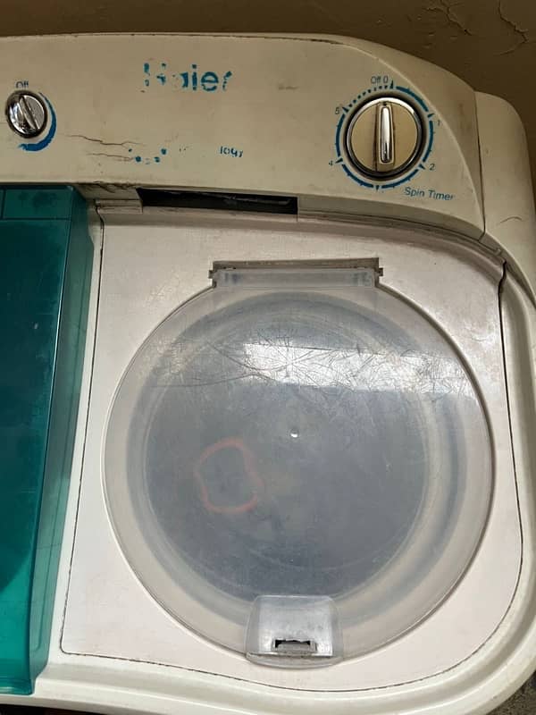 Haier washing machine and dryer 3