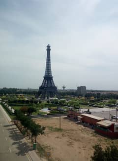 5 Marla First Floor Available For rent Main Boulevard facing eiffel tower