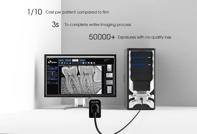 dental xray sensor  nanopixl 2mm 1