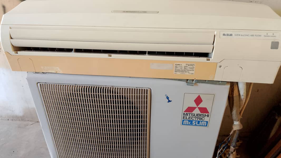 2 Ton split ac Mitsubishi running condition 0