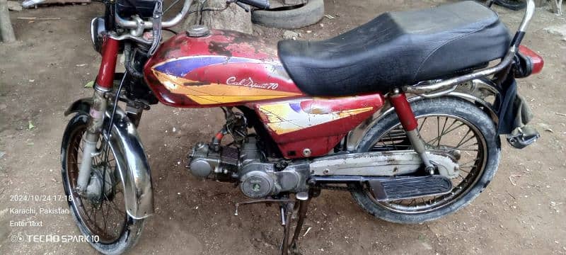 Honda cd70 2004 model karachi number 2