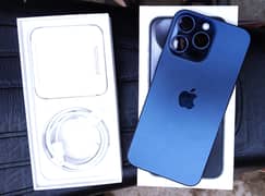 Apple iPhone 15 Pro Max | 256 GB | Blue Titanium | Complete Box