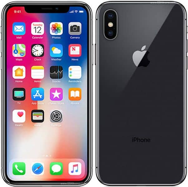 IPHONE X 256GB Pta Approved with Box 0