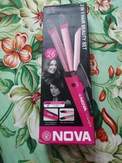 Nova 2 in 1 hair beauty set