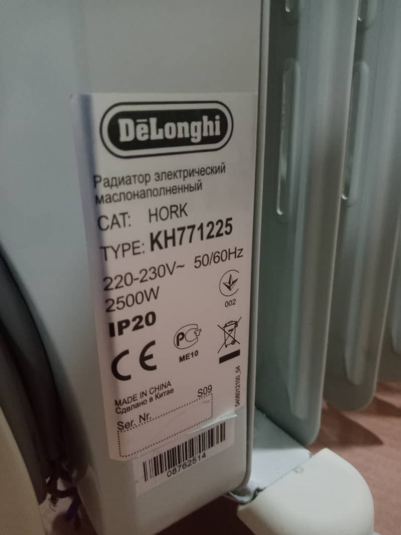 De'Longhi Oil Radiator Electric Heaters 3