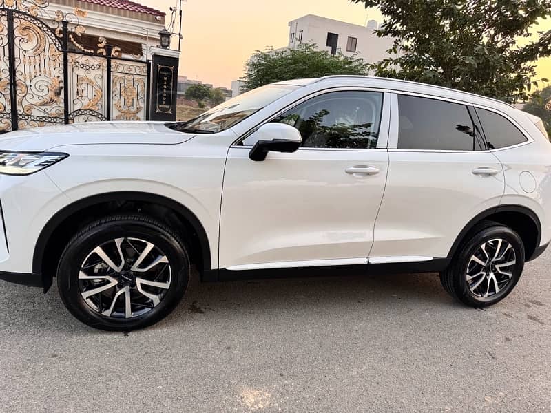 New Haval H6 1.5T August 2024 White Color with Burgundy Interior. 6