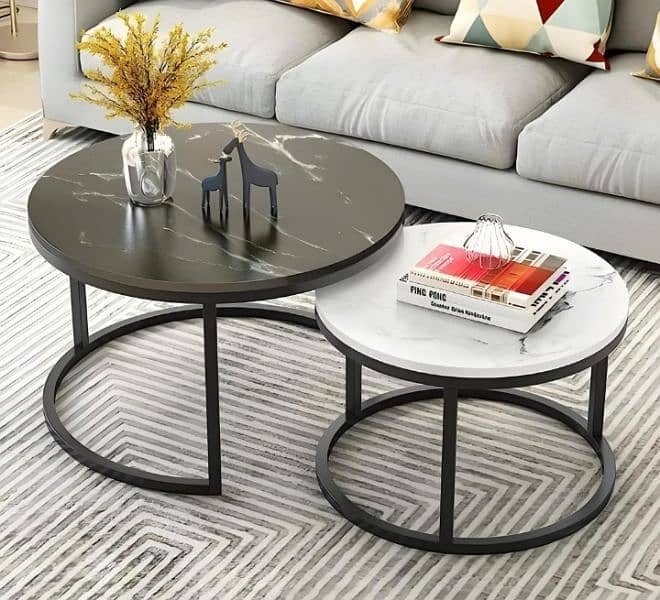 3 PCs Premium Coffee Table | Side Table 5