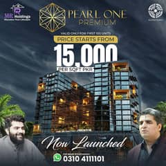 Pearl One Premium 2 Bed Apartment For Sale (On Easy Insatallments) In BahriaTownLahore. 0