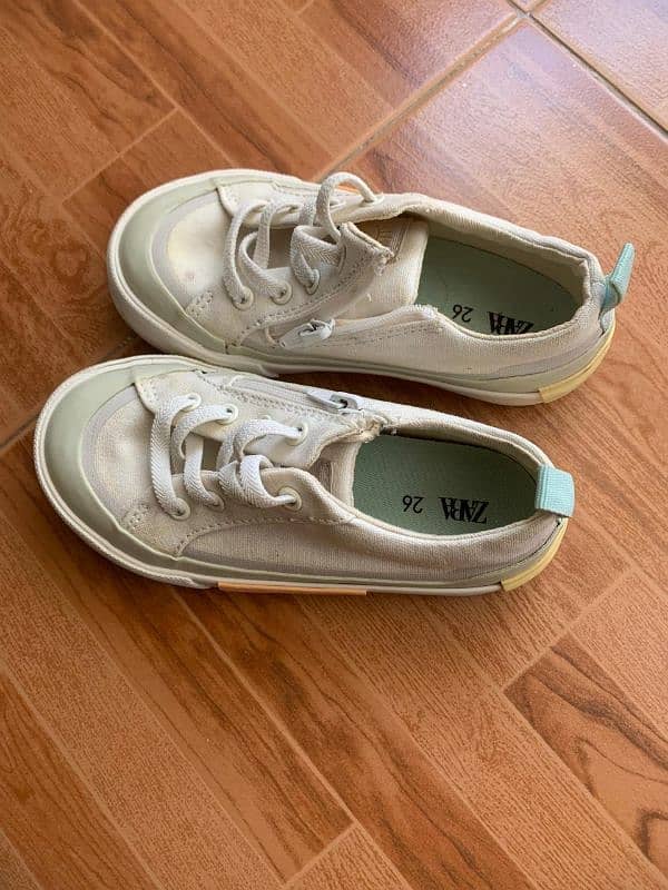 Zara Baby White Sneakers 3