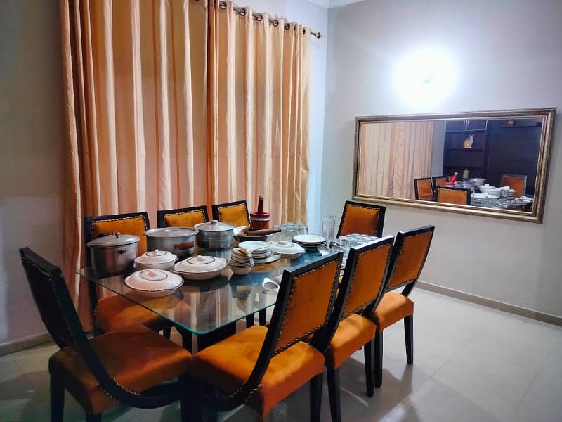 10 Marla FULLY FURNISHED Full House For Rent In DHA Phase 8 Ex Park View Short Long Term 12