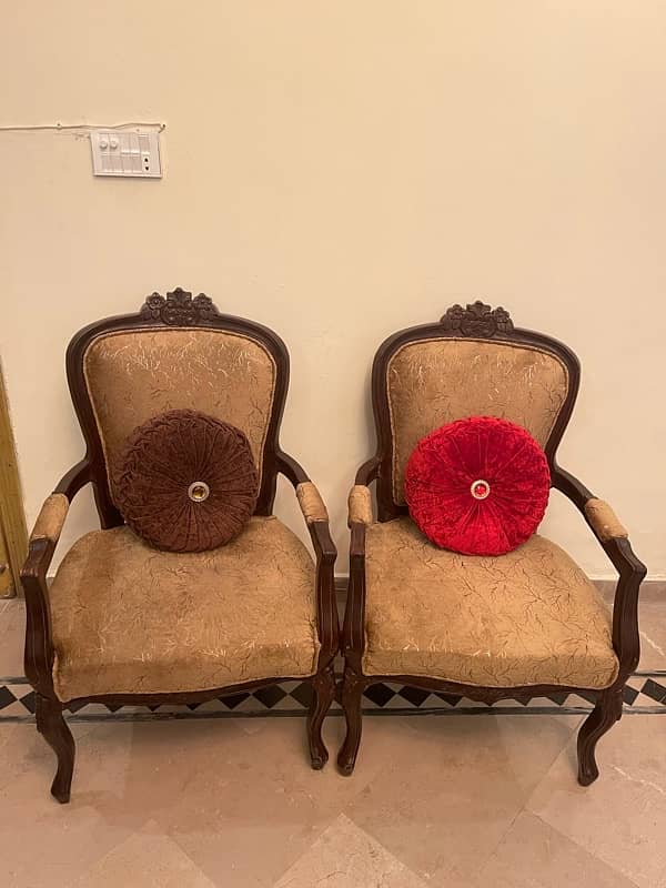 Two bedroom chairs, New, Good quality 0