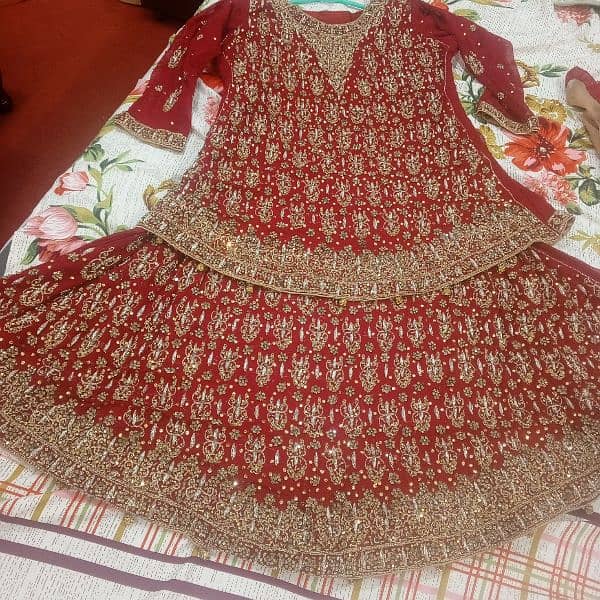 Bridal lehenga sale at very reasonable price. 6