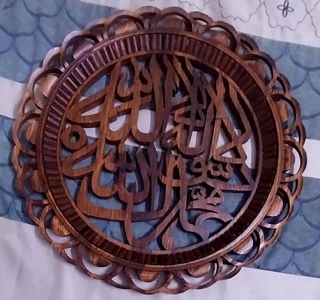 Hand made wooden Art 9